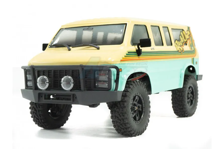 Hobby Plus CR-18P Rock Van RC Rock Crawler Electric 4WD 1/18 Scale RTR - Beige image 75710