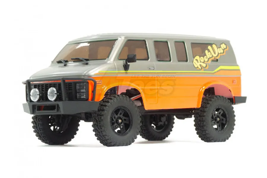 Hobby Plus CR-18P Rock Van RC Rock Crawler Electric 4WD 1/18 Scale RTR - Grey image 75717