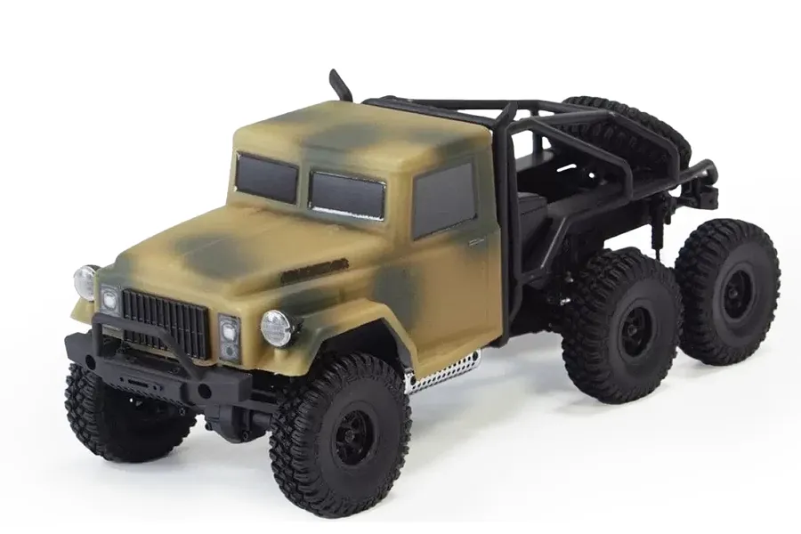 Hobby Plus CR-18 Conqueror RC Rock Crawler Electric 6WD 1/18 Scale RTR - Camo image 75724