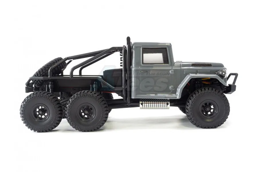 Hobby Plus CR-18 Conqueror RC Rock Crawler Electric 6WD 1/18 Scale RTR - Grey image 75732