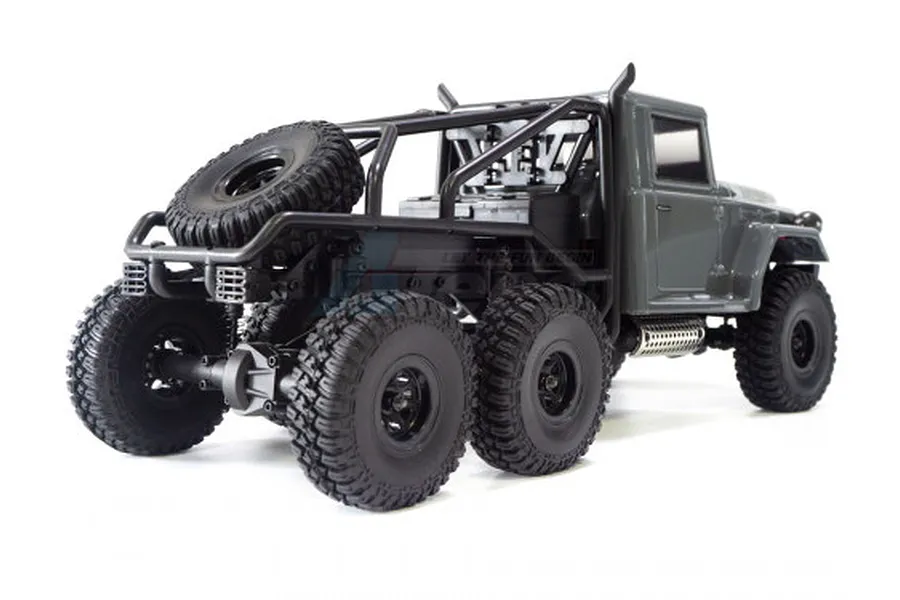 Hobby Plus CR-18 Conqueror RC Rock Crawler Electric 6WD 1/18 Scale RTR - Grey image 75733