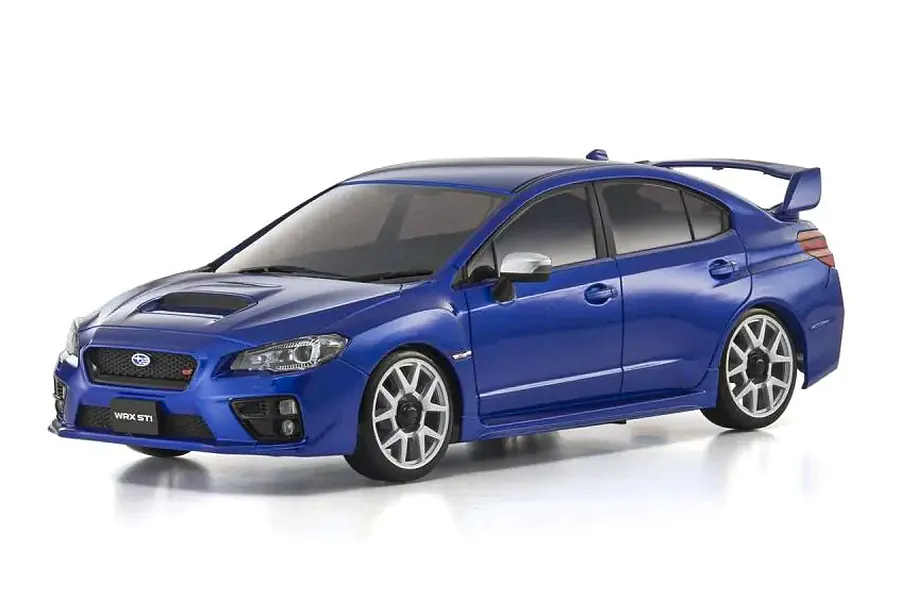 Kyosho Mini-Z 2014 Subaru WRX STI WR RC Drift Car Electric AWD RTR - Blue image 75747