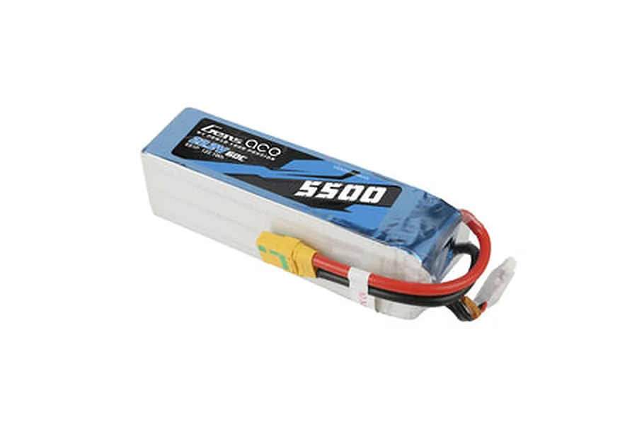 Gens Ace 22.2V 5500mAh 60C 6S1P Soft Case LiPo Battery image 75754