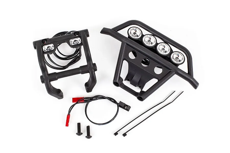Traxxas LED Lights Set w/ Light Bar &amp;amp; Bumpers image 75765
