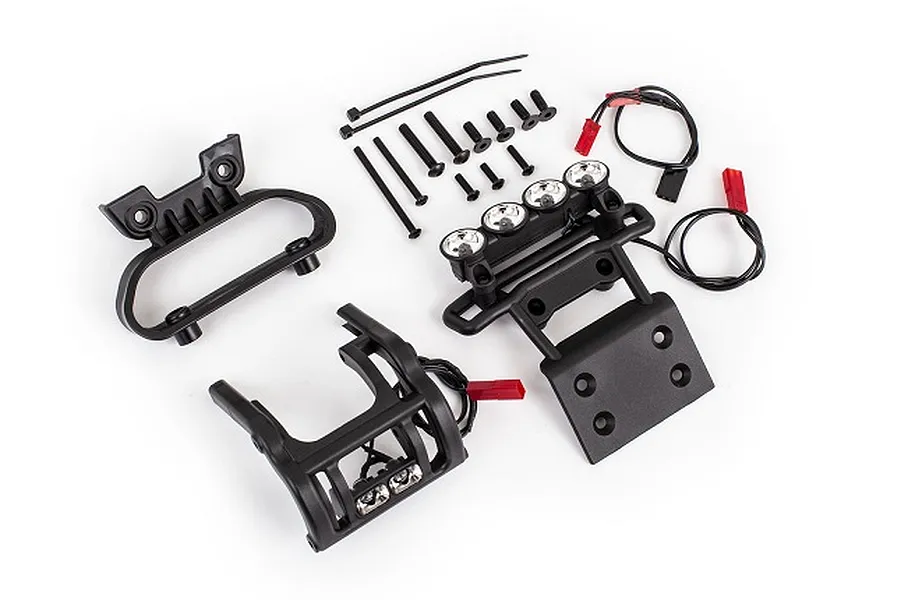 Traxxas LED Lights Set w/ Light Bar &amp;amp; Bumpers image 75767