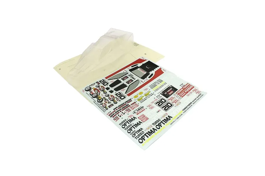 Kyosho 1/10 Turbo Optima Unpainted Body Shell image 75791