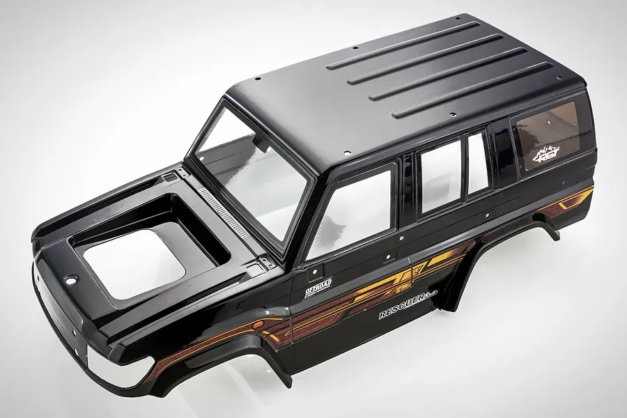 RGT 1/10 Rescuer Black Body Shell image 75804