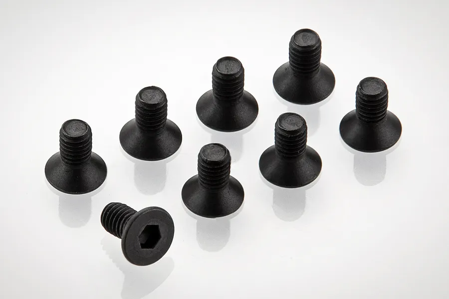 RGT 3x6mm Fine Thread Countersunk Head Screws 8Pcs image 75848