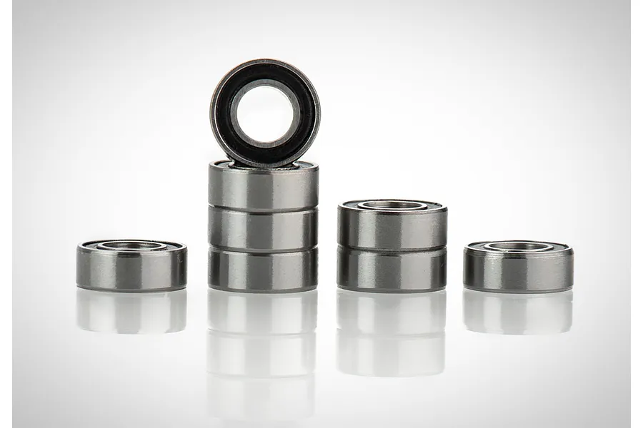 RGT 4x8x3mm Rubber Shielded Ball Bearings 8Pcs image 75854