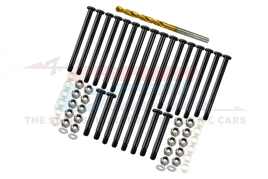 GPM Medium Carbon Steel Front &amp;amp; Rear Complete Suspension Pin Set image 75990