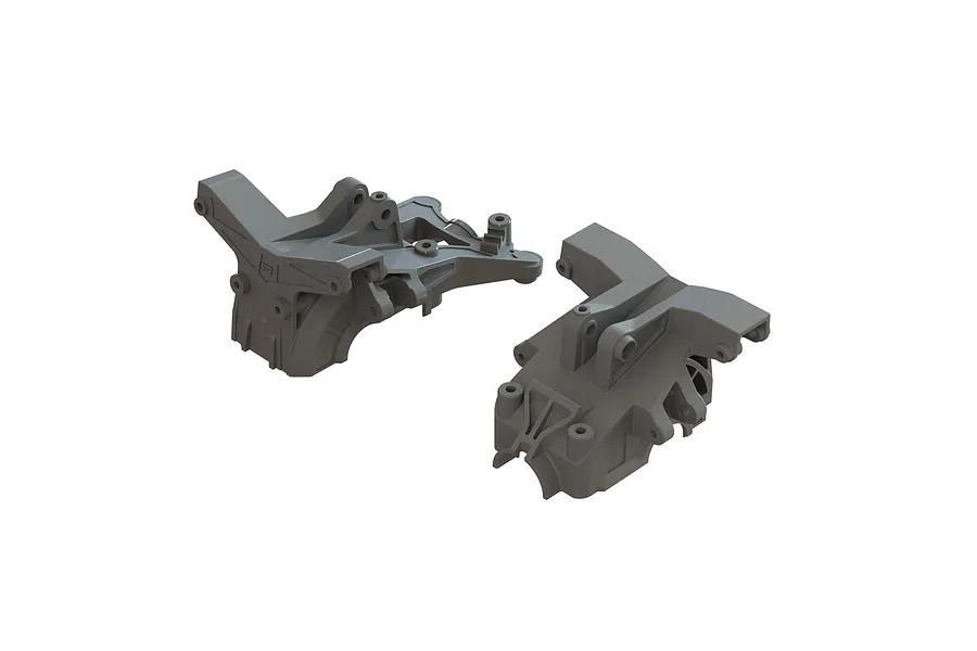 ARRMA Front &amp;amp; Rear Shock Towers/Upper Gearbox Covers 2Pcs image 76007