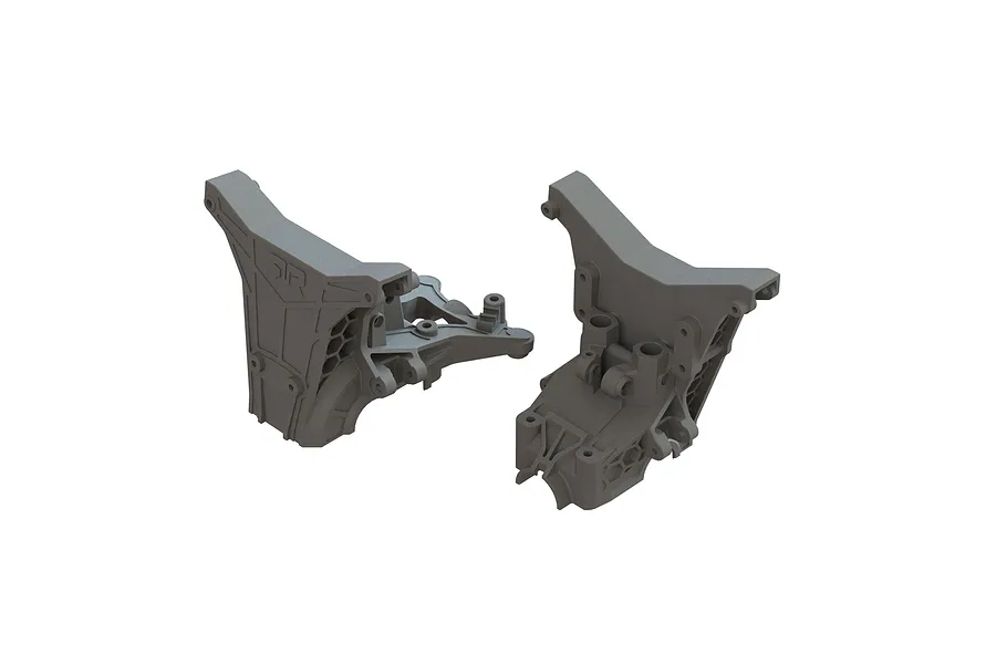 ARRMA Front &amp;amp; Rear Shock Towers/Upper Gearbox Covers 2Pcs image 76008