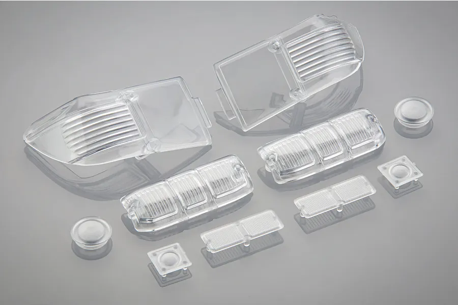 RGT Clear Unpainted Lamp-Chimney Set w/ Decals image 76021