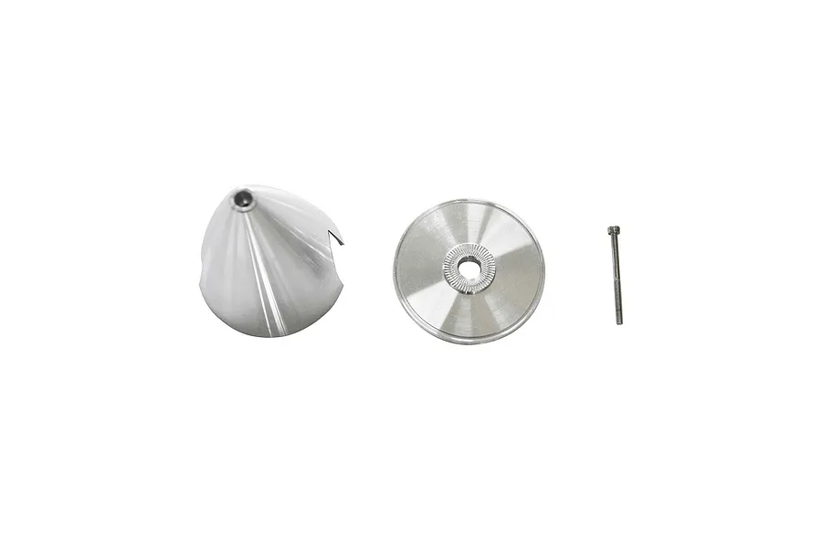 E-Flite Silver Aluminium 2.5&amp;quot; Spinner Ultimate Style image 76034