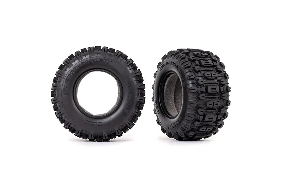 Traxxas 2.8/3.6&amp;quot; Sledgehammer Tyres w/ Foam Inserts 2Pcs image 76048