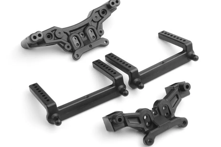 BlackZon Shock Towers &amp;amp; Body Mounts Set image 76067