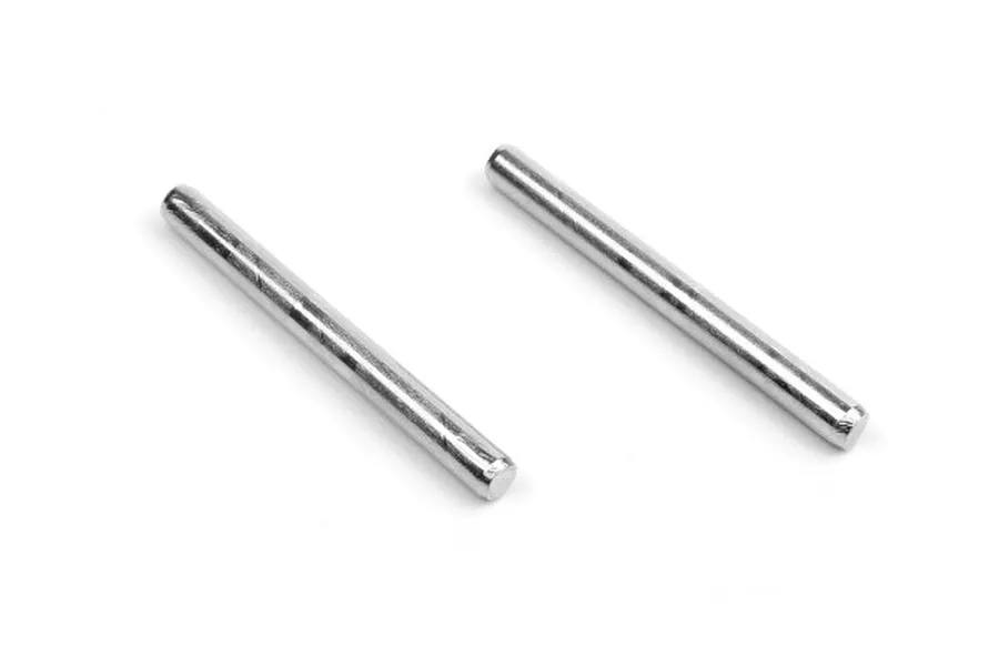 BlackZon 3x32mm Silver Aluminium Steering Posts 2Pcs image 76083