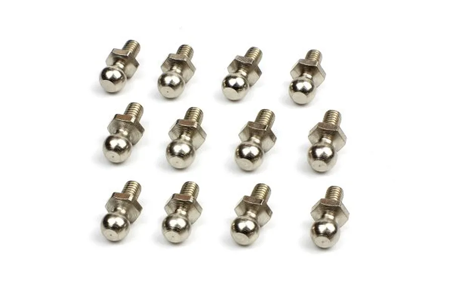 BlackZon 4.8x12mm Ball Studs 12Pcs image 76087
