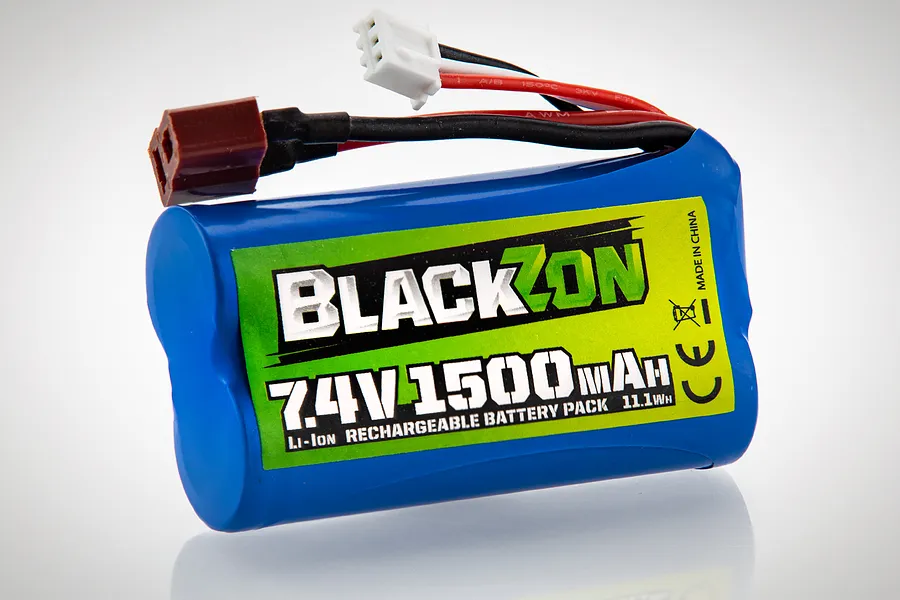 BlackZon 7.4v 1500mAh Li-Ion Battery image 76093