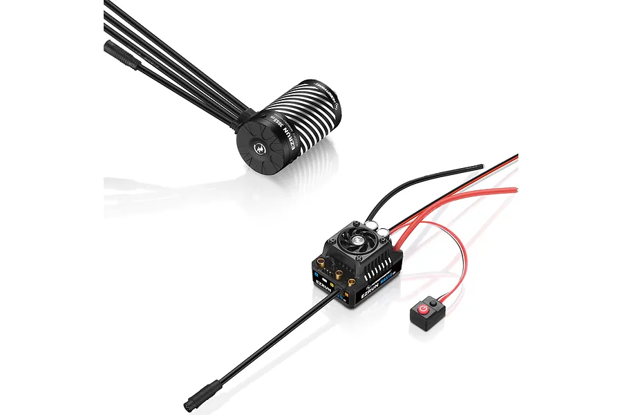 Hobbywing Max10 SCT G2 140A ESC &amp;amp; 3665SD 3200Kv Brushless Motor Combo image 76175