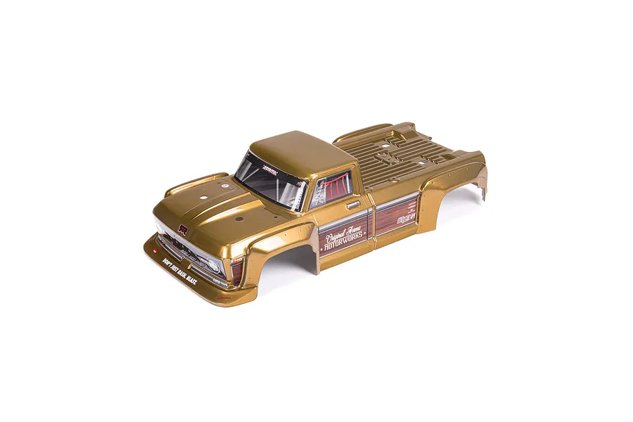 ARRMA 1/10 Outcast BLX Bronze Painted Body Shell image 76324