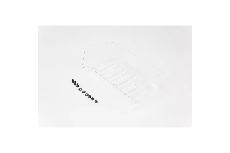 ARRMA Clear Unpainted Rear Wing w/ Hardware image 76334