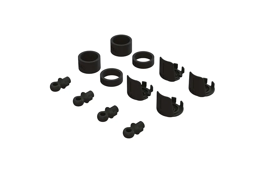 ARRMA Rod &amp;amp; Shock Ends Set image 76353