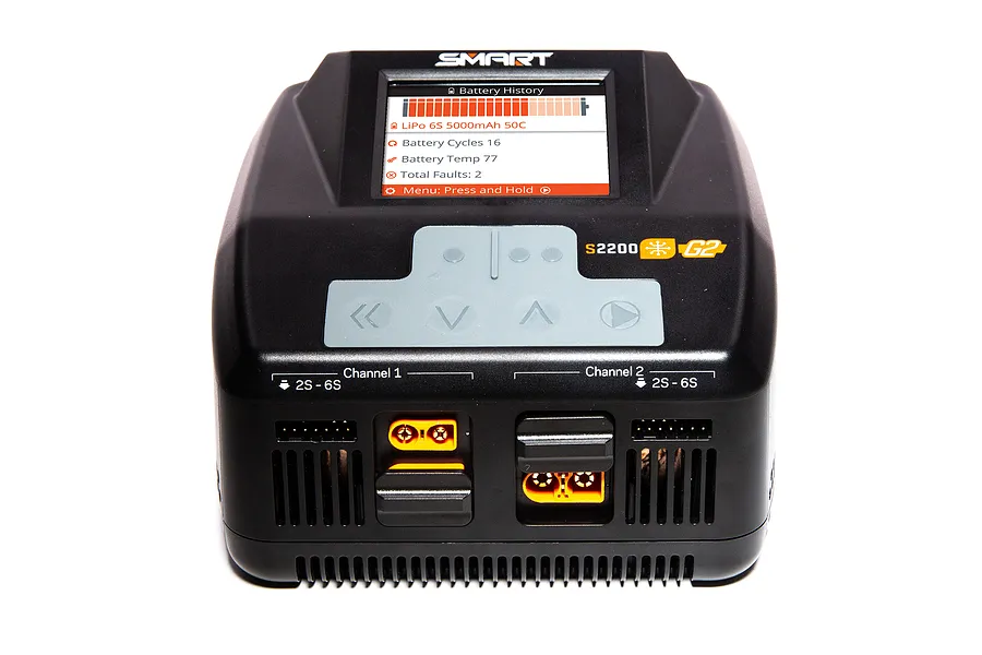 Spektrum S2200 G2 AC 2x200W Smart Charger image 76356