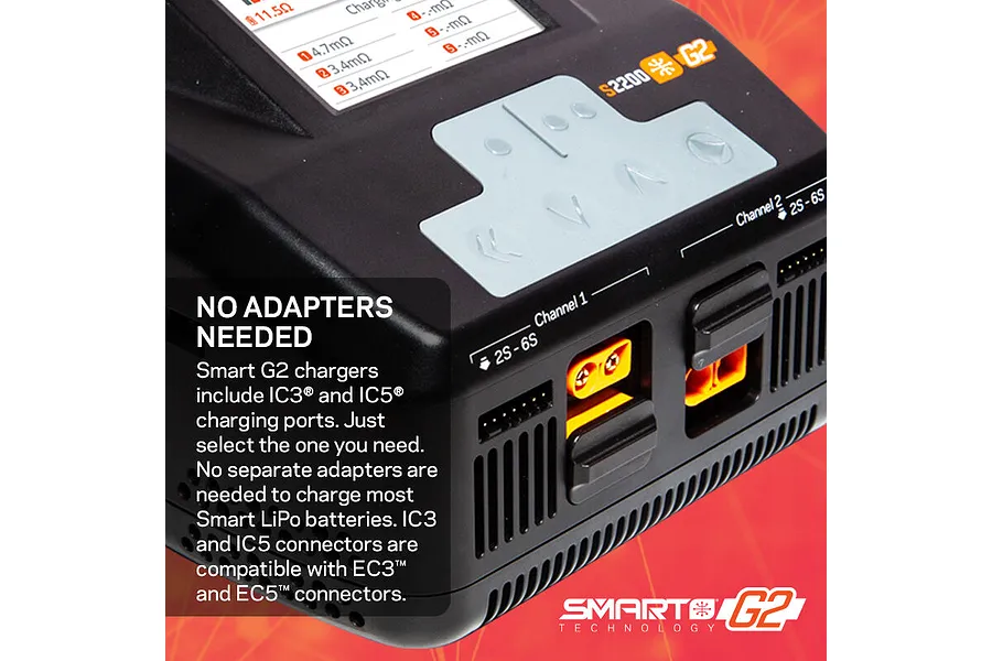 Spektrum S2200 G2 AC 2x200W Smart Charger image 76370