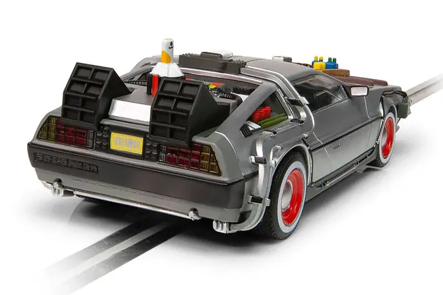 Scalextric 1/32 DeLorean &amp;quot;Back to the Future III&amp;quot; Slot Car image 76388