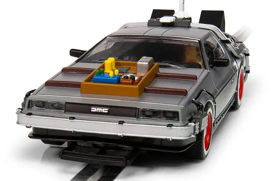 Scalextric 1/32 DeLorean &amp;quot;Back to the Future III&amp;quot; Slot Car image 76389
