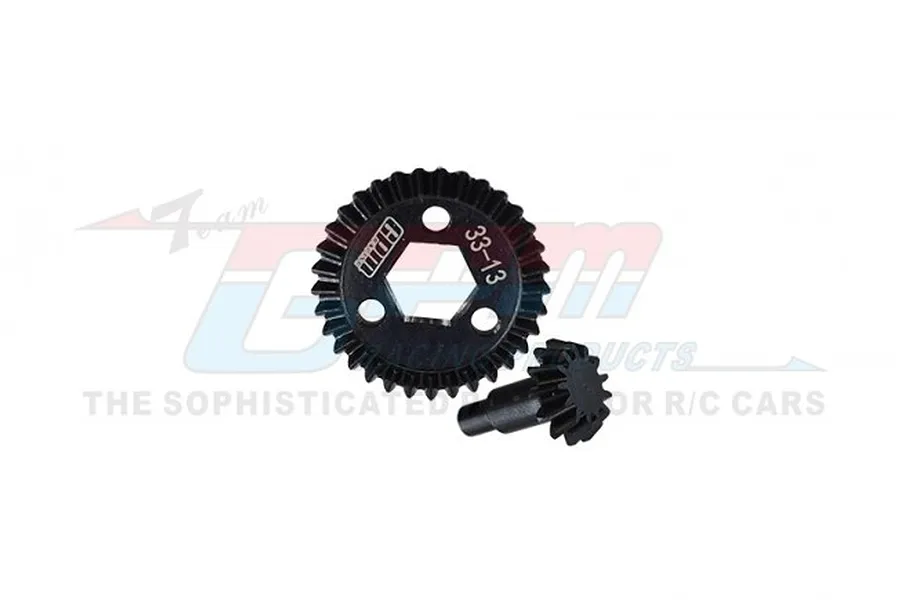 GPM Carbon Steel 33/13T F/R Bevel Gear Set image 1