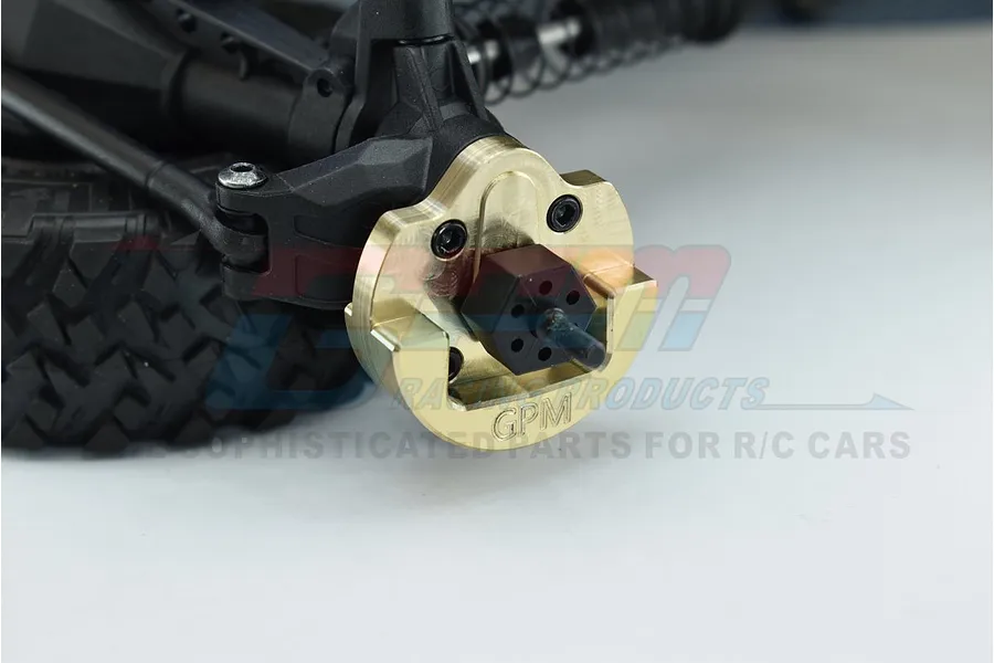 GPM Brass &amp;quot;Heavy Edition&amp;quot; F/R Outer Portal Drive Housing 2Pcs image 2
