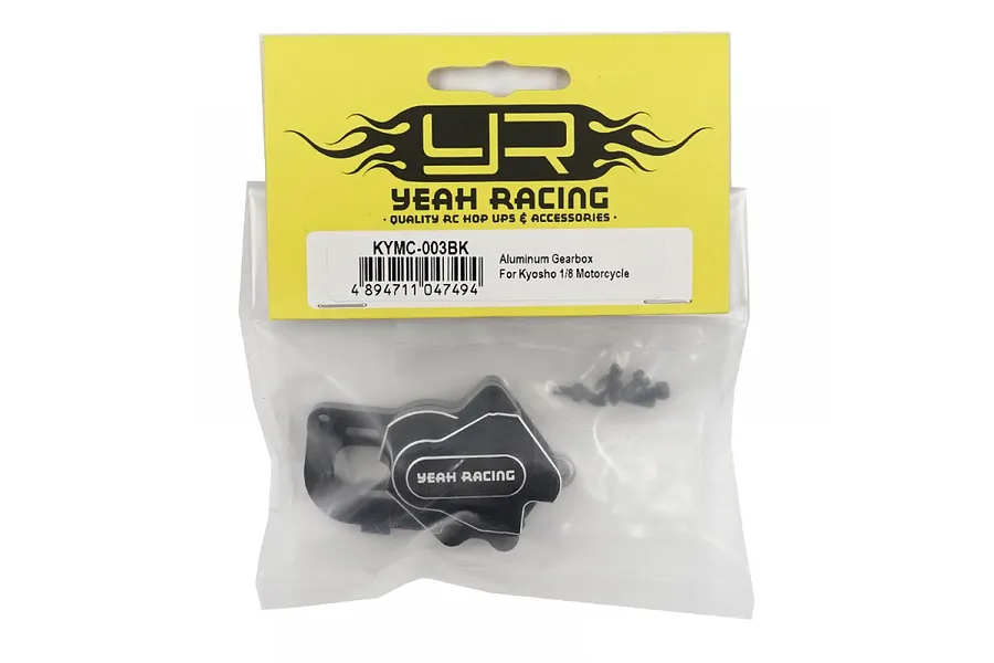 Yeah Racing Black Aluminium Gearbox Case image 76451