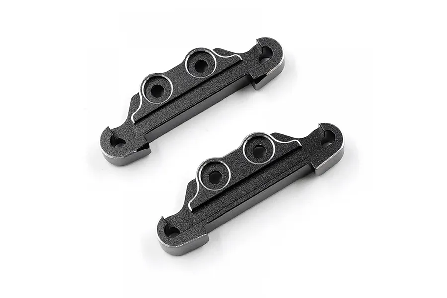 Yeah Racing Black Aluminium Front &amp;amp; Rear Suspension Mounts 2Pcs image 76462