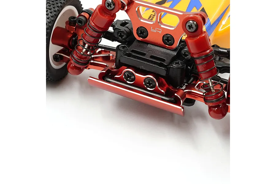 Yeah Racing Black Aluminium Front &amp;amp; Rear Suspension Mounts 2Pcs image 76463
