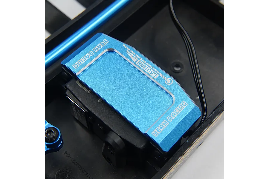 Yeah Racing Red Aluminium Servo Mount image 2