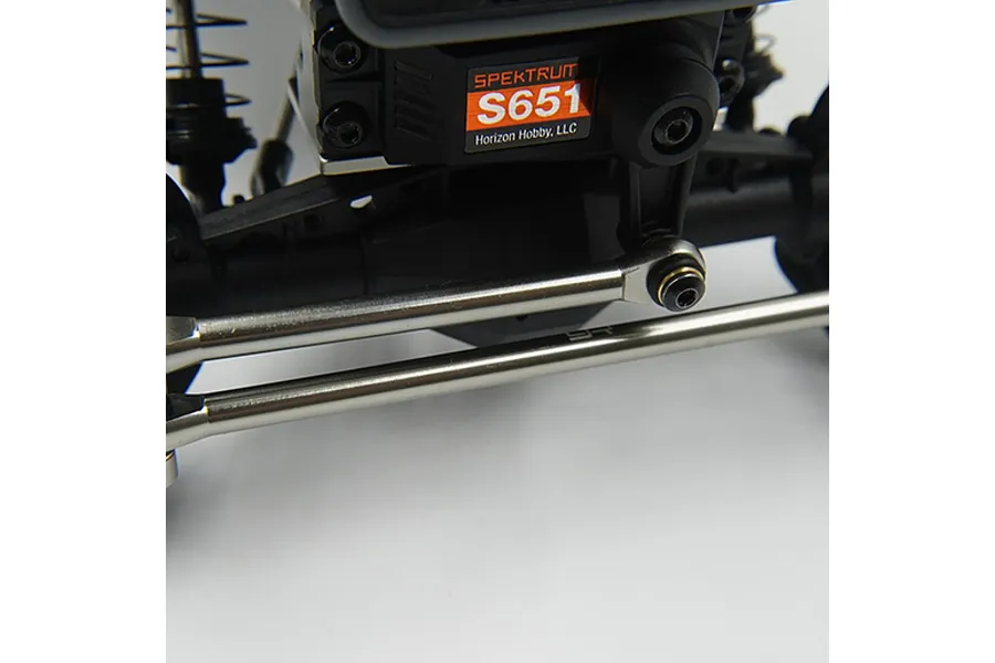 Yeah Racing Gunmetal Aluminium Steering Links Set image 76514