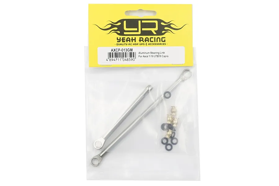 Yeah Racing Gunmetal Aluminium Steering Links Set image 76515