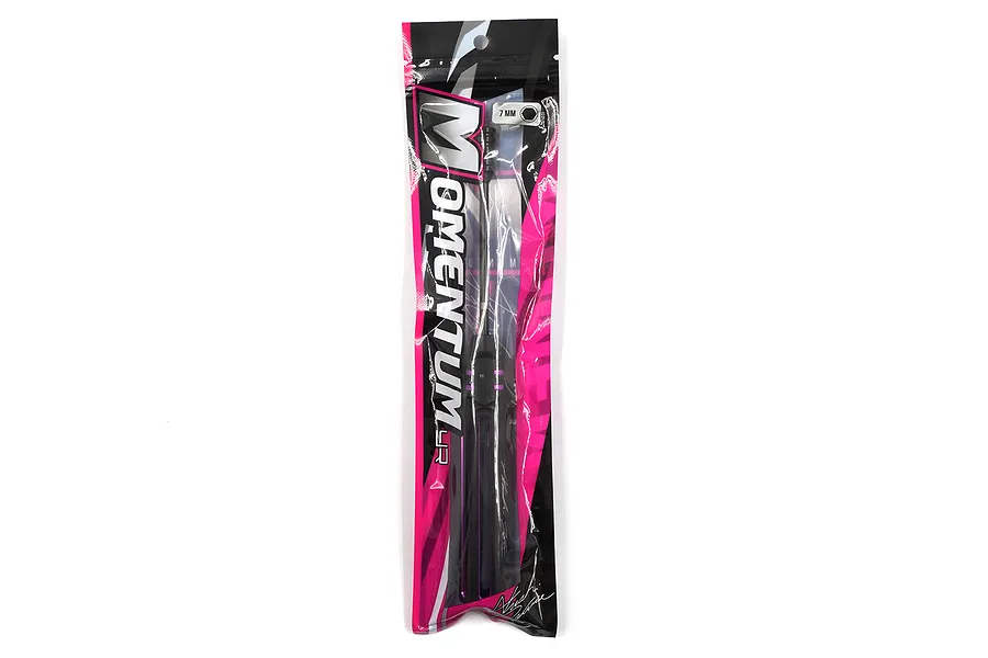 Yeah Racing Aluminium Momentum 7.0mm Socket Driver - Black/Purple image 76523