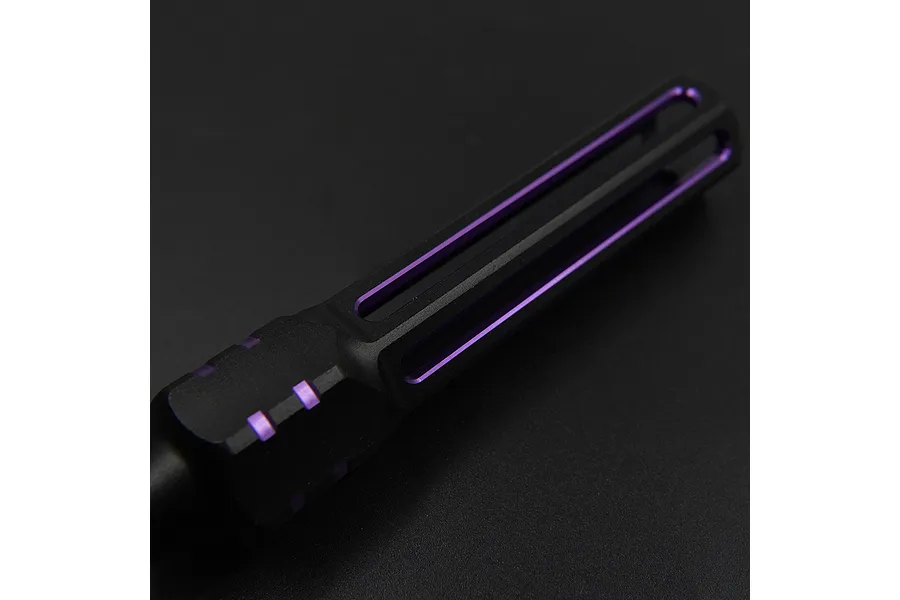 Yeah Racing Aluminium Momentum 5.5mm Hex Driver - Black/Purple image 76531