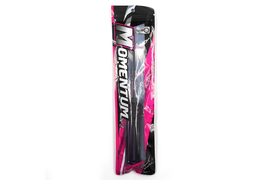 Yeah Racing Momentum 1.5mm hex driver in its original black and pink retail packaging.