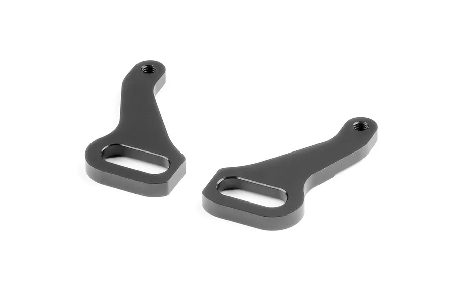 XRAY X4F Gunmetal Aluminium Front Steering Plates 2Pcs image 76558