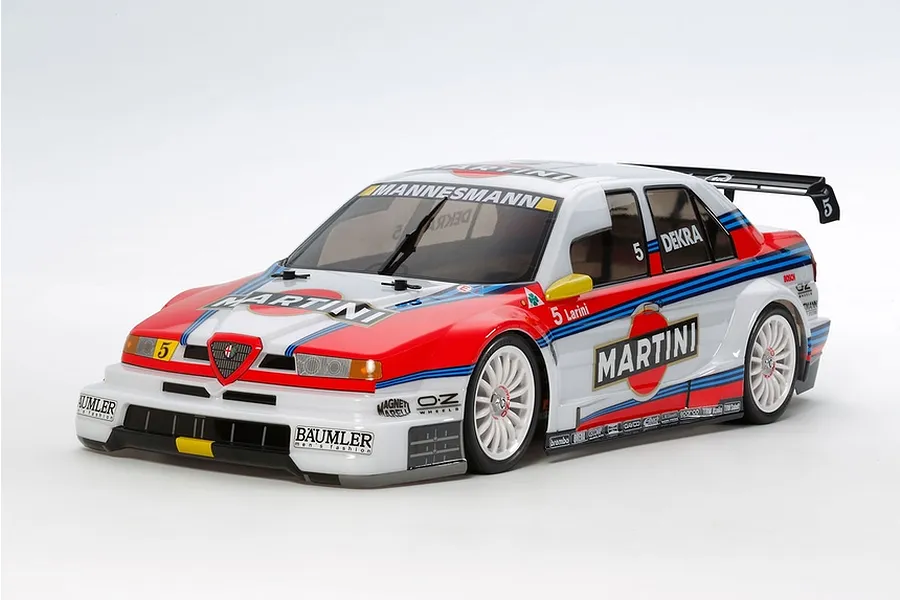 Tamiya TT-02 Alfa Romeo 155 V6 Ti RC Touring Car Electric 4WD 1/10 Scale Kit (no ESC) image 76560