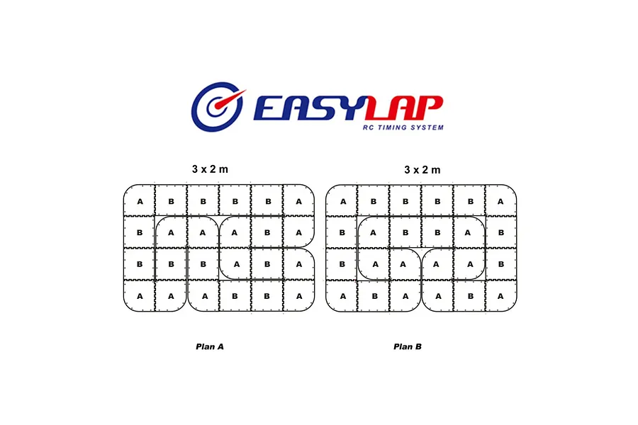 EasyLap Mini-Z RC 3x2m Home Racing Track image 76572