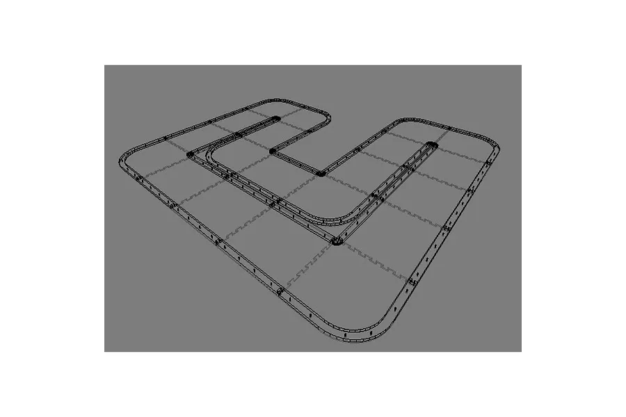 EasyLap Mini-Z RC 3x2m Home Racing Track image 76574