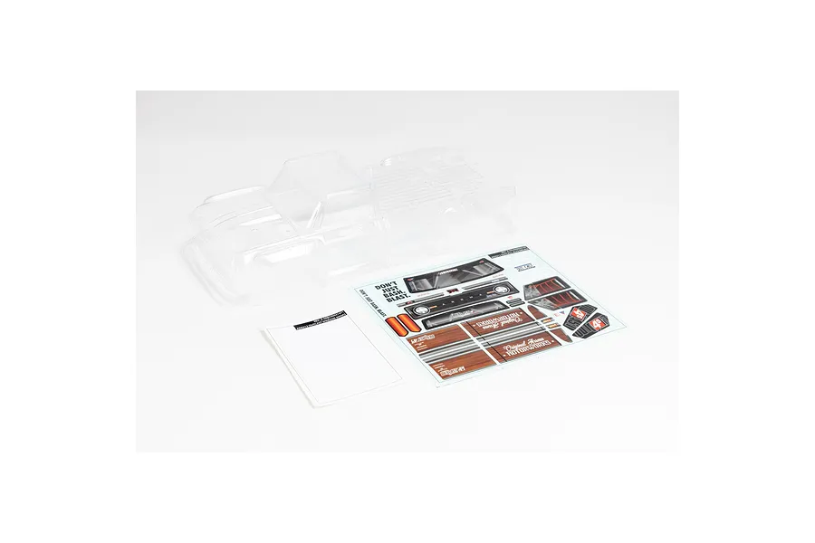 ARRMA 1/10 Outcast 4X4 BLX Body Shell - Clear Unpainted image 76605