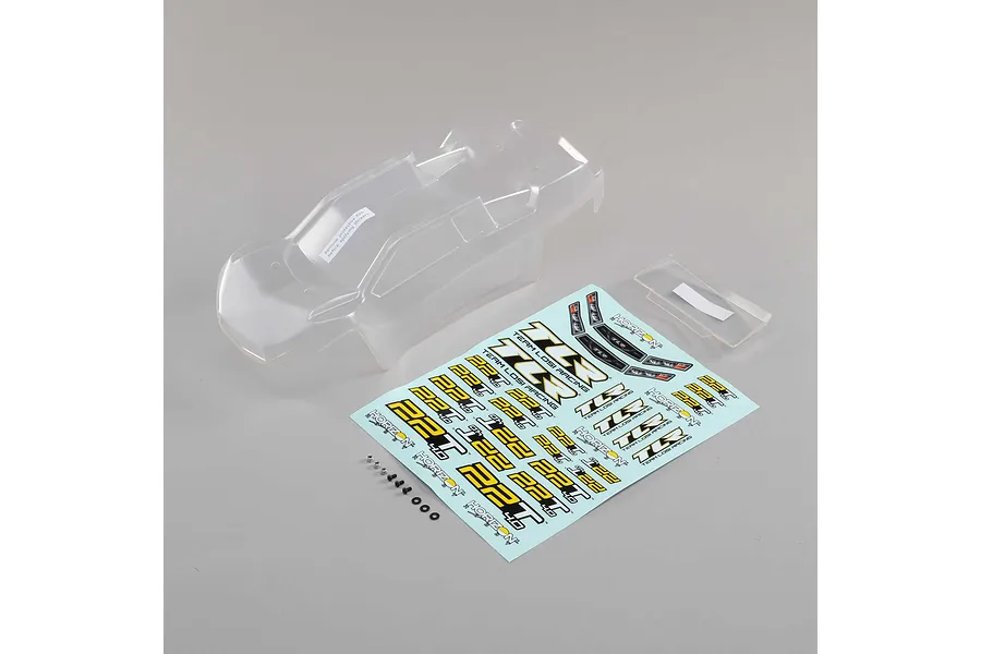 TLR 1/10 22T 4.0 Body Shell - Clear Unpainted image 76619