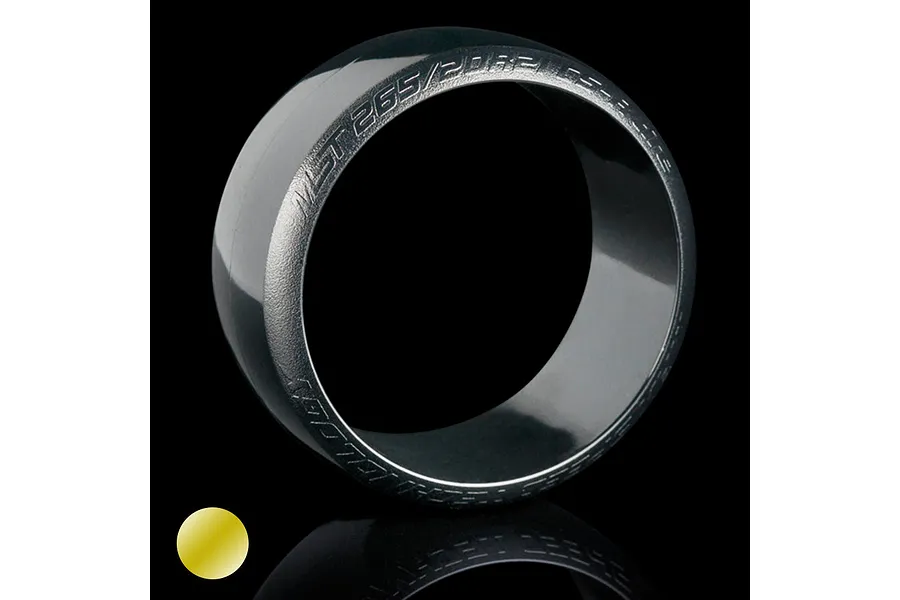 MST 1.9&amp;quot; CS-R Gold (Harder) Compound 2WD Drift Tyres 2Pcs image 76775