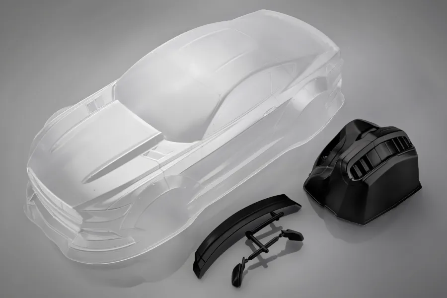 MST 1/10 LBMT Unpainted Body Shell - Clear image 76779